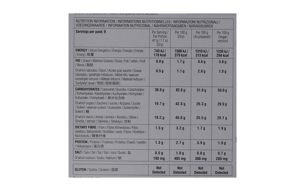 Orgran Gluten Free Chocolate Cake Mix   Pack  375 grams